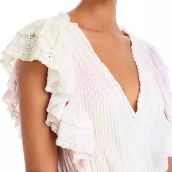 LoveShackFancy Gwen Mini Dress Multicolor Size Small - Picture 2 of 10